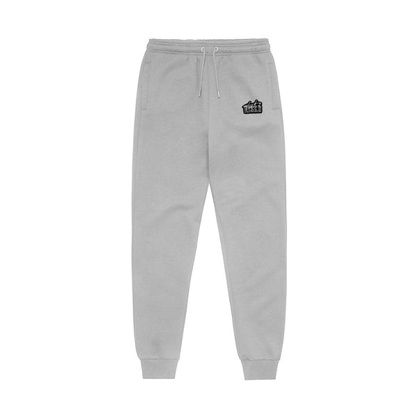 Take Risks Mini Chenille Logo Track Pants (Grey)